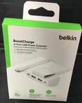 Belkin Boostcharge 4-PORT Usb Power Extender Openbox. Fixed Price $17.99.
