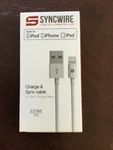 Syncwire Apple Usb Charging Cable 3.3 Ft 1M White Iphone Ipad Ipod. Fixed Price $14.69.