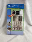 Battery Storage Organizer + Built-in Detachable Tester New. Fixed Price $17.88.