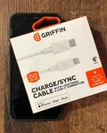 New! Griffin Charge/sync Cable Fast & Usb-c Connector Iphone, Pad Pod!. Fixed Price $11.99.