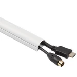 D-line US/5FT3015W Decorative Mini Cord Cover, 60" X 1.25" 0.5" Covers, White. Fixed Price $23.93.