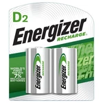 Energizer Universal Rechargeable D Batteries, 2 Pack. Fixed Price $21.24.