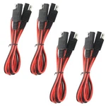 Wmycongcong 4 Pcs Sae To Extension Cable Quick Disconnect 36 Inches, Red. Fixed Price $16.91.