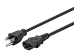 3-PRONG Power Cord 10' Black Nema 5-15P To Iec 60320 C13, 18AWG, 10A, 125V. Fixed Price $15.10.