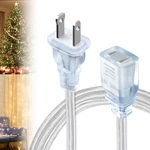 Short Clear Extension Cord 3FT, 1 Pack Single Skinny Indoor Thin,. Fixed Price $13.13.
