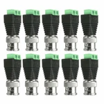 10PCS Male CAT5 Coaxial Bnc Cable Connector Adapter Camera Cctv Video Balun. Fixed Price $8.36.