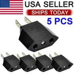 5-100X New Europe To Usa Power Jack Wall Plug Converter Travel Adapter. Fixed Price $56.99.