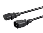 Monoprice Extension Cord 2FT Black, IEC-320-C14 To IEC-320-C13, 16AWG, 13A. Fixed Price $8.67.