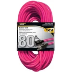Powerzone ORN513833 Extension Cord, Awg Cable, 80 Ft L, 15 A, 125 V, Neon Pin. Fixed Price $115.16.