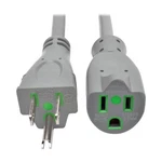 Tripplite P022015GYHG 15FT Hospital Power Ext Cord 5-15P 5-15R Gray. Fixed Price $36.89.