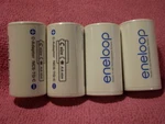 Sanyo Enelooop Adapter Spacer From Aa To Size New Ncs-tg-c Fast Usa Ship. Fixed Price $13.45.