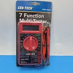 Cen-tech 7 Function Digital Multimeter Multi-tester Voltage Current Resistance. Fixed Price $19.91.