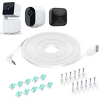 Dianmu Power Cable For Wyze Cam Pan V3, Arlo Essential, Ft, White. Fixed Price $18.54.