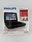 Super Rare Brand New Black Philips PET741 7" Portable Dvd Player Widescreen Go. Fixed Price $499.97.