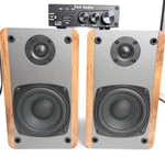 Fosi Audio BL20C Bluetooth 5.0 Stereo Receiver With Singing Wood T25 Speakers. Fixed Price $139.95.