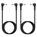 Fancasee (2 Pack 6 Ft 5.5MM X 2.1MM 90 Degree Angle Male To Right.... Fixed Price $14.88.