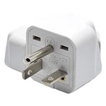 Tekit White Nema 6-20P Plug Adapter 110-250V 15A,UNIVERSAL. Fixed Price $12.66.