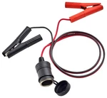 Roadpro Rppsaps 12V 10A Battery Clip-on Adapter With 2FT 14AWG Wire And Socket. Fixed Price $17.95.