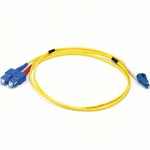 Monoprice 6262 Fiber Optic Patch Cable Duplex Lc-sc 1M Yellow 13U515 Fast Ship. Fixed Price $9.99.