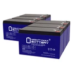 Mighty Max 12V 9AH Gel F2 Battery Replaces Generac XP8000E Generator - 6 Pack. Fixed Price $139.99.