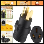 50AMP Rv Stove Adapter 14-50P 10-50R, Prong Generator Power Cord Connect. Fixed Price $35.99.
