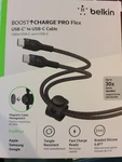 Belkin Usb-c To Cable CAB011BT2MBK 6.6 Ft Fast Charge Y5. Fixed Price $20.00.