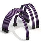Linkup - Ava 30CM Psu Cable Extension Sleeved Custom Mod Gpu Pc Braided W/comb. Fixed Price $23.44.