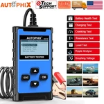 Autophix BAS100 Car Battery Tester 24V 12V Load Charging System Analyzer. Fixed Price $32.39.