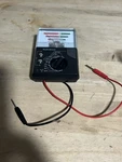 Radio Shack 9-RANGE Analog Battery Tester. Fixed Price $15.99.