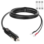 Cigarette Lighter Adapter Power Cord 14AWG 20A 6FT For Car Inverter Air Pump Diy. Fixed Price $16.62.