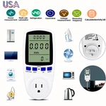Lcd Power Meter Consumption Energy Analyzer Watt Amps Volt Electricity Monitor. Fixed Price $12.98.
