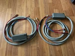 2 Biwire 15 Speaker Cables Bi-wire **pair** Feet Miterminator. Fixed Price $325.00.