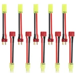5 Pairs 16AWG Mini Connector T-plug Adapter Cable Male/female Reversed Car. Fixed Price $16.99.