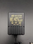 Maxim Class Power Supply Cord Plug Model MA481210 120VAC 12VAC 1000MA 16.5W. Fixed Price $18.00.