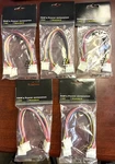 Lot Of 5 Fan's Power Extension (uv) 4-PIN Startech FAN4EXT12 Free S&h. Fixed Price $39.98.