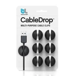 Bluelounge Cabledrop Black - Pack Of 6 Blucdbl. Fixed Price $29.76.