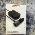 Griffin Powerjolt Quad Port Usb-a Car Charger Fast 6FT GC43280. Fixed Price $10.99.