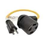 Parkworld 62329 Generator/dryer Adapter Cord 5-20 14-30 Bridged 24 Feet. Fixed Price $38.99.
