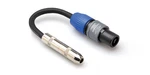 Hosa GSK-112 Speaker Adaptor 1/4"" Ts Speakon 6IN. Fixed Price $30.95.