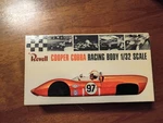 Vintage Revell Cooper Cobra Racing Body. Fixed Price $65.00.