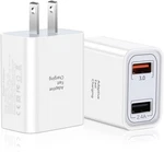 Usb Wall Charger, Pofesun 2-PACK Dual Port Cube Power Adapter Quick Charging. Fixed Price $28.99.