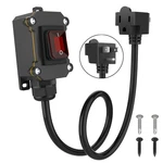 Karlkers Inline Cord Switch With 3FT 14AWG Cable Piggyback PLUG3PRONGED, IP67.... Fixed Price $25.05.