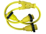 Amp Up 125V 30 X F Marine Y-splitter Shore Power Boat Adapter 21323. Fixed Price $109.99.