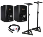 Adam Audio T8V 8-INCH Powered Studio Monitor Pair With Stands Cables. Fixed Price $799.00.