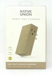 New Native Union Smart Hub Universal Power Adapter 4 Port Usb Taupe Wall Charger. Fixed Price $11.35.