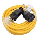 Ft. Sjtw 12/3 Amp 250-VOLT Twist Lock Nema L6-20 Extension Cord 885651. Fixed Price $75.27.