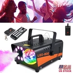 Fog Machine Smoke W/ Disco Ball Lights 600W 4000CFM 13 Color + Remote. Fixed Price $40.98.