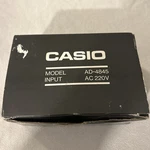 1980S Casio Volt Ac Adaptor Model AD-4845 European Uk Power Computer. Fixed Price $30.20.