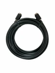 Ppc Coaxial 12' Ft Cable 18AWG Flex 6 Series Black. Fixed Price $6.99.