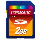 Transcend 2GB Secure Digital (sd) Memory Card. Fixed Price $29.99.